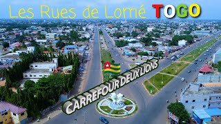 NightView 4K Beautiful Streets Junctions| Beaux Carrefours LOMÉ-TOGO Lomé La Belle