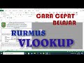 CARA CEPAT BUAT SURAT KETERANGAN DI EXCEL DENGAN RUMUS VLOOKUP