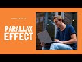 Parallax Scrolling using HTML CSS Jquery