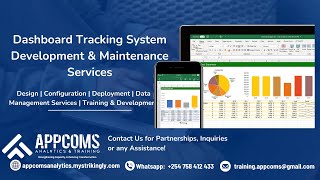 Dashboard Tracker Development \u0026 Maintenance Services Appcoms