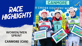 Skistad and Klaebo dominate first Sprint race in Canmore | FIS Cross Country World Cup 23-24