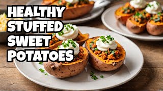 Stuffed Sweet Potatoes A Healthy \u0026 Delicious Twist for Your Meals!