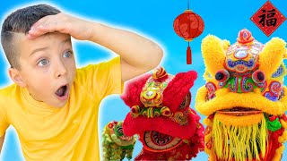 Chinese New Year for Kids 🧧Lion Dance 🦁 Lunar New Year Celebrations 🌙 Educationa