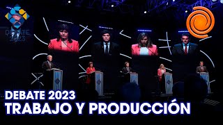 Eje Trabajo y Producción - SEGUNDO DEBATE PRESIDENCIAL 2023