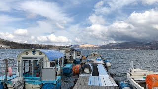 山中湖 貸切ボートでワカサギ釣り