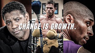CHANGE IS SCARY BUT CHANGE IS GROWTH - Best Motivational Speech