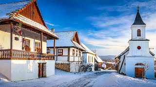 Charming Hollókő Village and Castle Walking Tour 4K