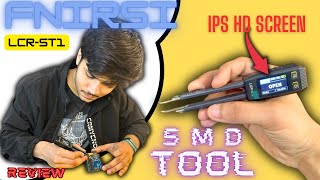 New Electronic tool⚡FNIRSI® LCR-ST1 Digital Tweezer Unboxing \u0026 Review