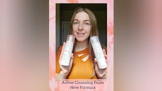 Avène Cleansing Foam Review comparing the old and new formula