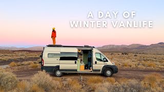 A Day of Winter Vanlife