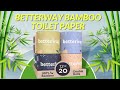 Betterway Bamboo Toilet Paper