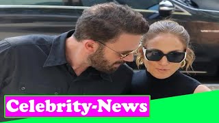 Jennifer Lopez, Ben Affleck share a l@ugh as they rock matching outfits while shopping in LA