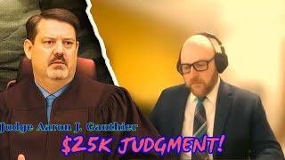 “Judge Gauthier Rules for AmEx: ‘No Evidence, No Defense’ – $25K Judgment!”