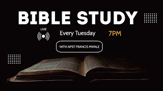 Tuesday Bible Study Series, the book of Deuteronomy