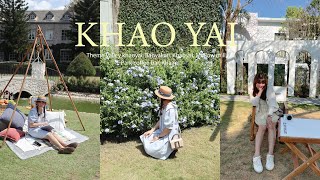 Khaoyai vlog 🌲 | ที่พักสไตล์อังกฤษ, ดูหนังกลางแปลง📽, ไปคาเฟ่เปิดใหม่ฟีลเหมือนอยู่ต่างประเทศ✨