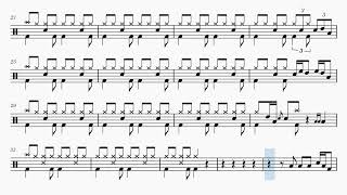 Hidden Fragrance - Sha Baoliang(simplified version) Dynamic shelf drum spectrum#drummer