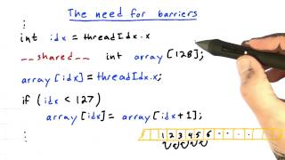 The Need For Barriers - Quiz - Intro to Parallel Programming