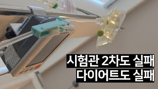 고도비만 브이로그ㅣ시험관 2차도 실패, 다이어트도 실패