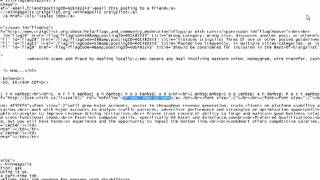 Creating Hidden Text Ads for Craigslist.