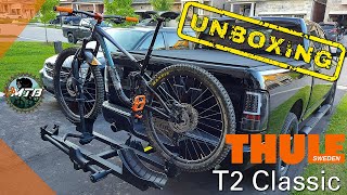 Thule T2 Classic 2  Inch Receiver Bike Rack Unboxing \u0026 Install