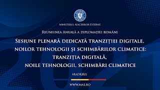 Sesiune privind teme emergente pe agenda diplomației