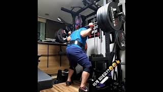 파워리프팅하는 교수 - 스쿼트 220kg PR!!