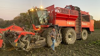 Helmreich Farms Hexx Traxx Self Propelled Sugar Beet Harvester