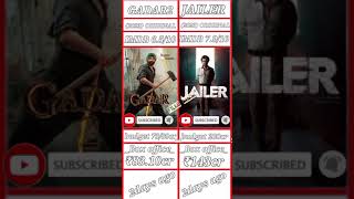 GADAR 2 SANNY DEOL vs JAILER RAJNIKANT #viralshortvideo