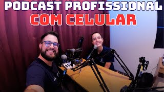 Como fazer Podcast com Celular e sem Computador? | #ThiSouzaAudiovisual