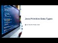 Java Primitive Data Types Explained for Beginners #java #javaforbeginners