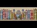 Kingdom of Books Cross Stitch Time Lapse part 1