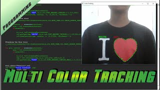 Multi Color tracking and Detection using Python and Open CV