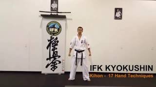 IFK Kyokushin Kihon - 17 hand techniques