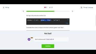 32 Slicing | Introduction to Python | Sololearn 2026