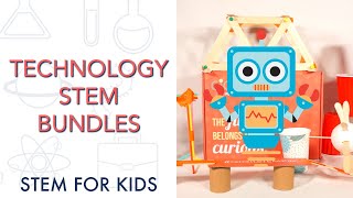 Technology Themed STEM Bundle | STEM for Kids | Engineering for Kids | Science for Kids