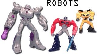 McDonalds Transformers Prime Robots Happy Meal Complete 6 Review 2013