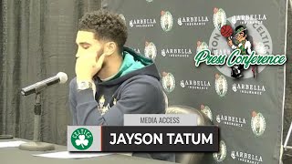 Jayson Tatum Says Celtics Are LOCKED IN As a Unit | Celtics vs 76ers