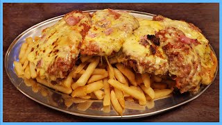 CAN YOU EAT TWO?!  DURHAM CASTLE'S CHICKEN PARMA CHALLENGE (DOUBLED!)