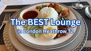 REVIEW: Singapore Airlines First Class Lounge, London Heathrow Airport T2 (LHR)