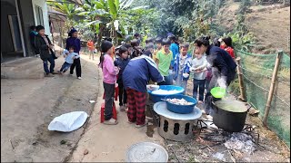 MỘT BỮA ĂN ĐƠN GIẢN CHỨA ĐỰNG ĐẦY TÌNH THƯƠNG CỦA BÁC KHÁI GIÀNH CHO XÓM BỚ HỜ