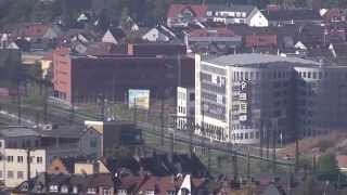 Rundblick von der Teufelskanzel über Aschaffenburg am 02 10 2013