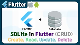 Flutter - Save data ( SQLite, CRUD, SQL, Table, Database ) example, tutorial