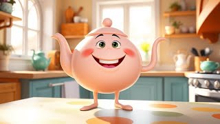 I Am a Little Teapot | Fun Kids' Nursery Rhyme | Educational Song for Toddlers and Preschoolers