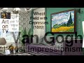 Framed art for your TV van Gogh. Post Impressionism Painting. Wheat field with cypress. Screensaver.