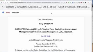 Case Decision FDCPA Definition of Debt Collector of Debt Buyer --  Barbato v Crown Asset