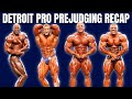 2024 Detroit Pro Prejudging Recap: Martin Fitzwater VS GoodVito Who Wins?