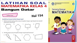 Latihan Soal Matematika Kelas 4 Bangun Datar Halaman 154