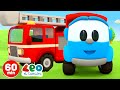 Leo el Pequeño Camión  - Vehiculos de assistencia con Leo y los robots en TV Para Niños