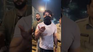 Exclusive Snap of Yash returning from toxic shooting 🔥 #yash #rockingstaryash #sandalwood #kannada