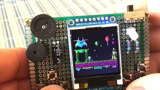 ESPboy perfboard DIY +  ZX Spectrum emu tests